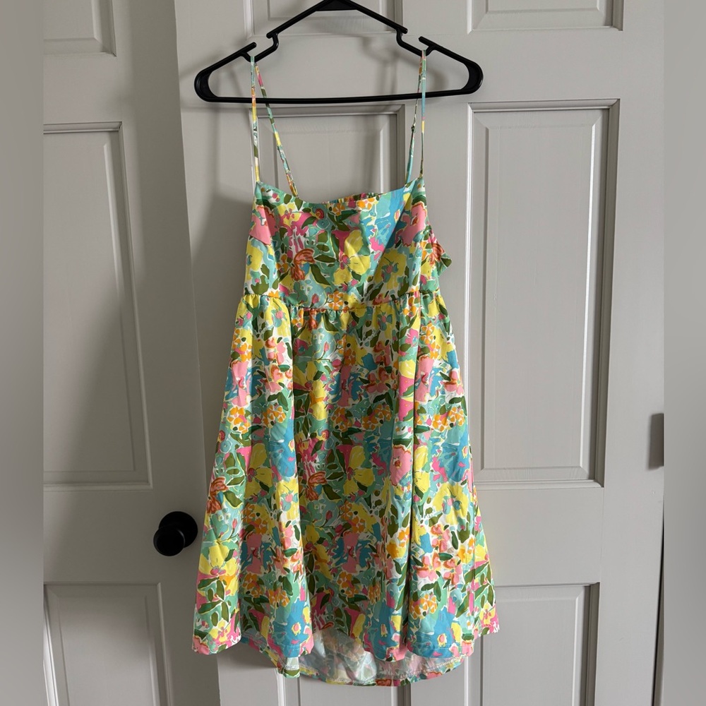 Smith & Quinn floral open back dress large